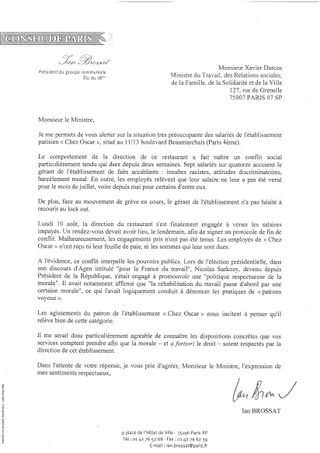 Lettre IB à XD